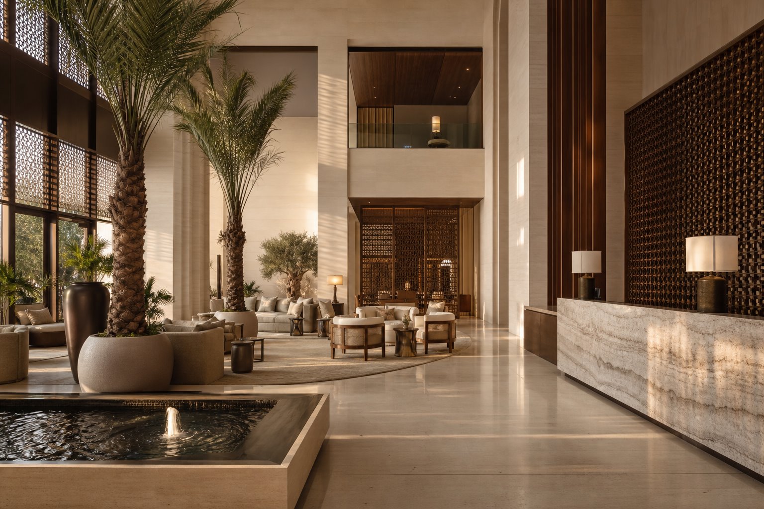 The Courtyard Lobby